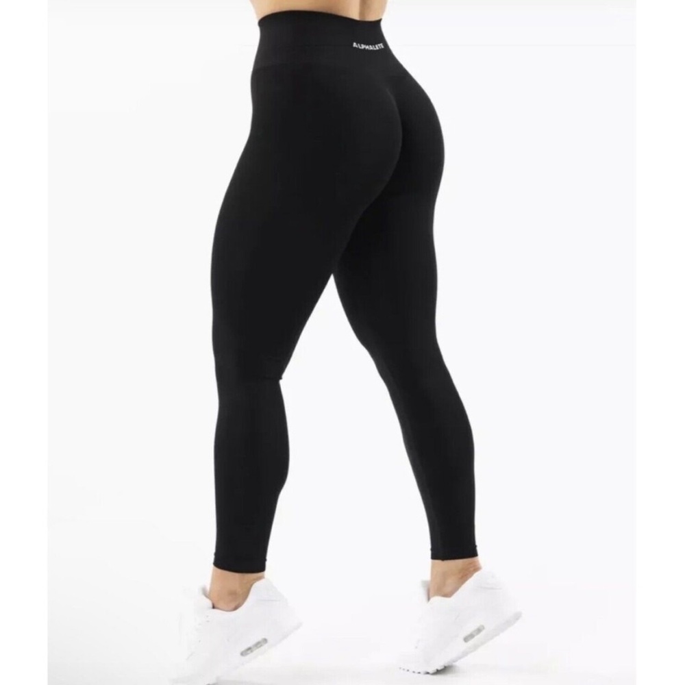 Alphalete Ozone Performance Leggings Black Small